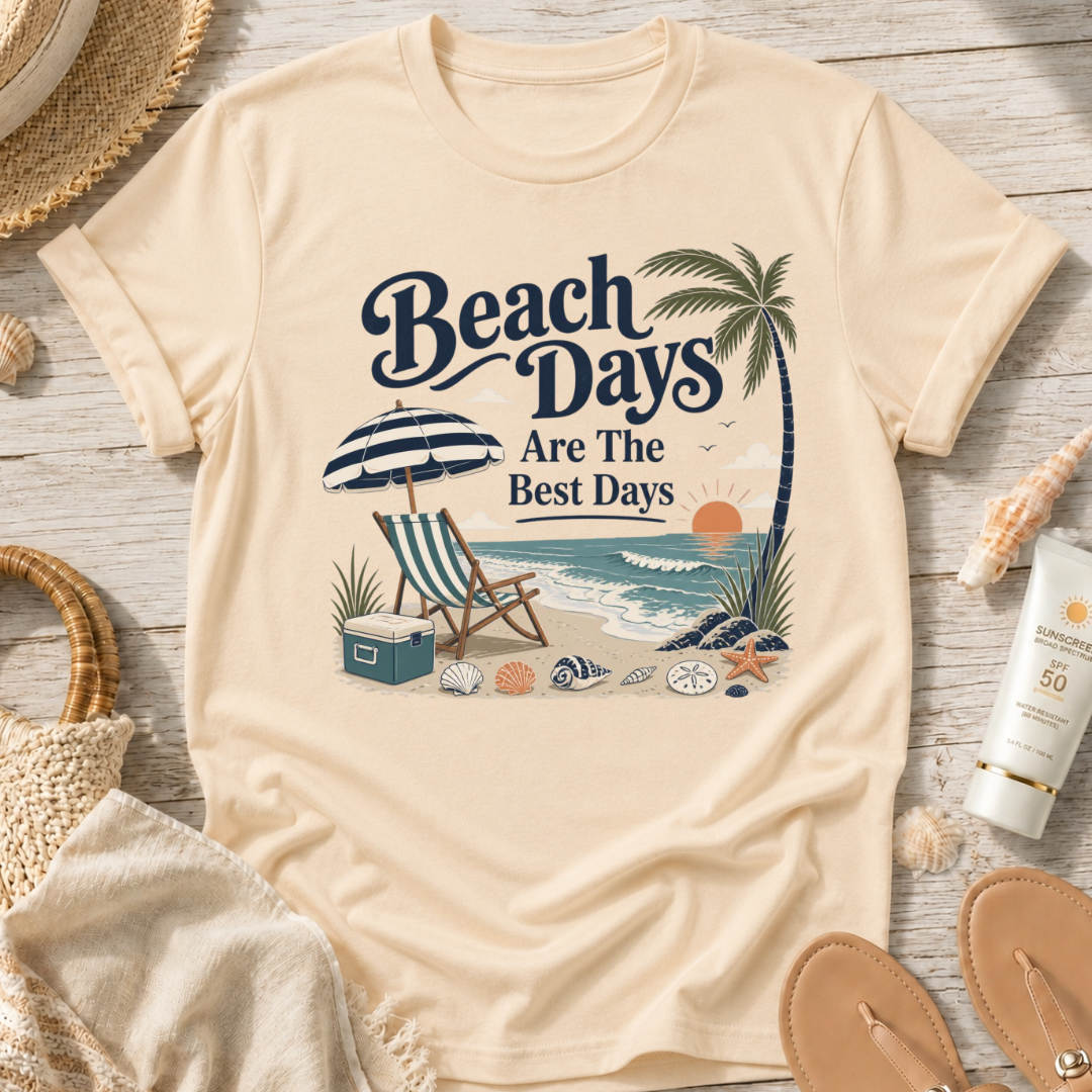 Beach Days Are The Best Days T-Shirt