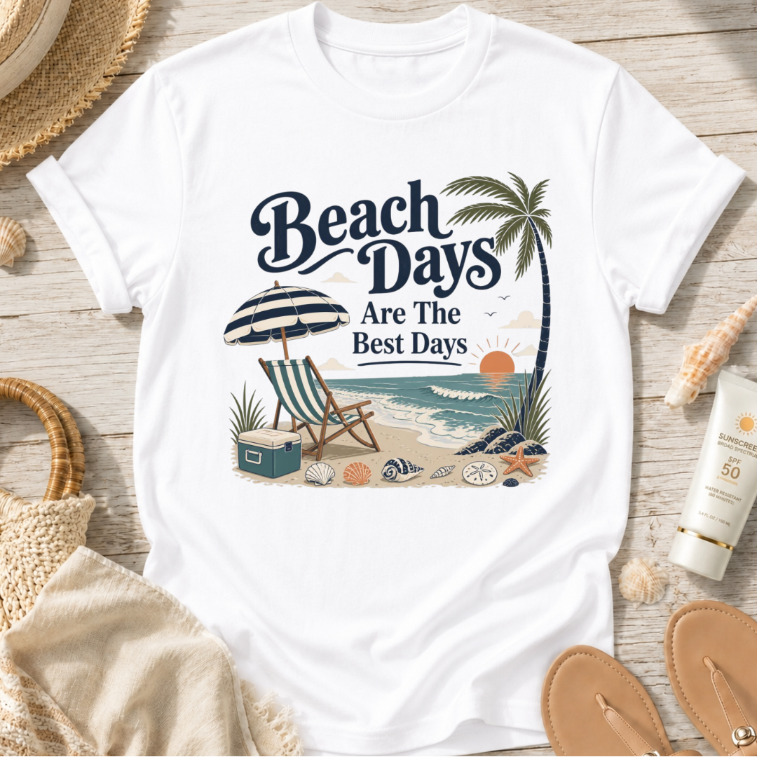 Beach Days Are The Best Days T-Shirt