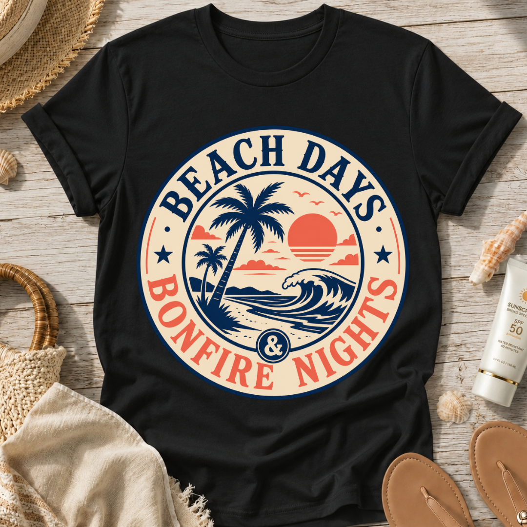 Beach Days & Bonfire Nights T-Shirt