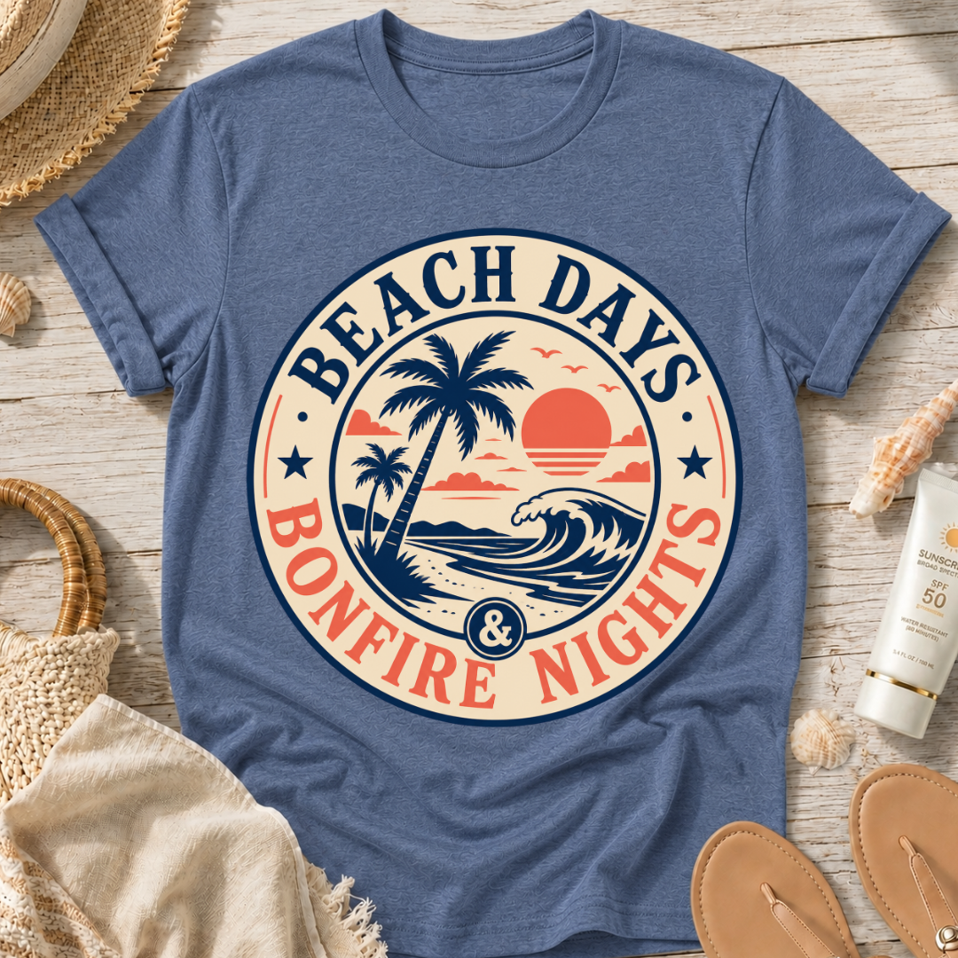 Beach Days & Bonfire Nights T-Shirt