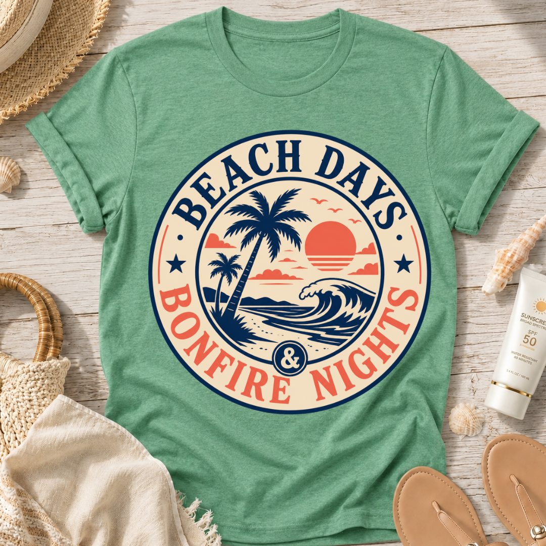 Beach Days & Bonfire Nights T-Shirt