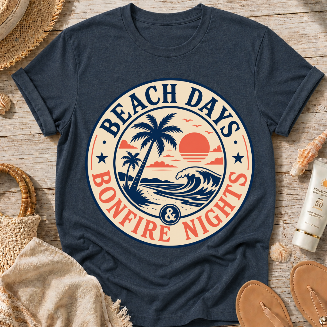 Beach Days & Bonfire Nights T-Shirt