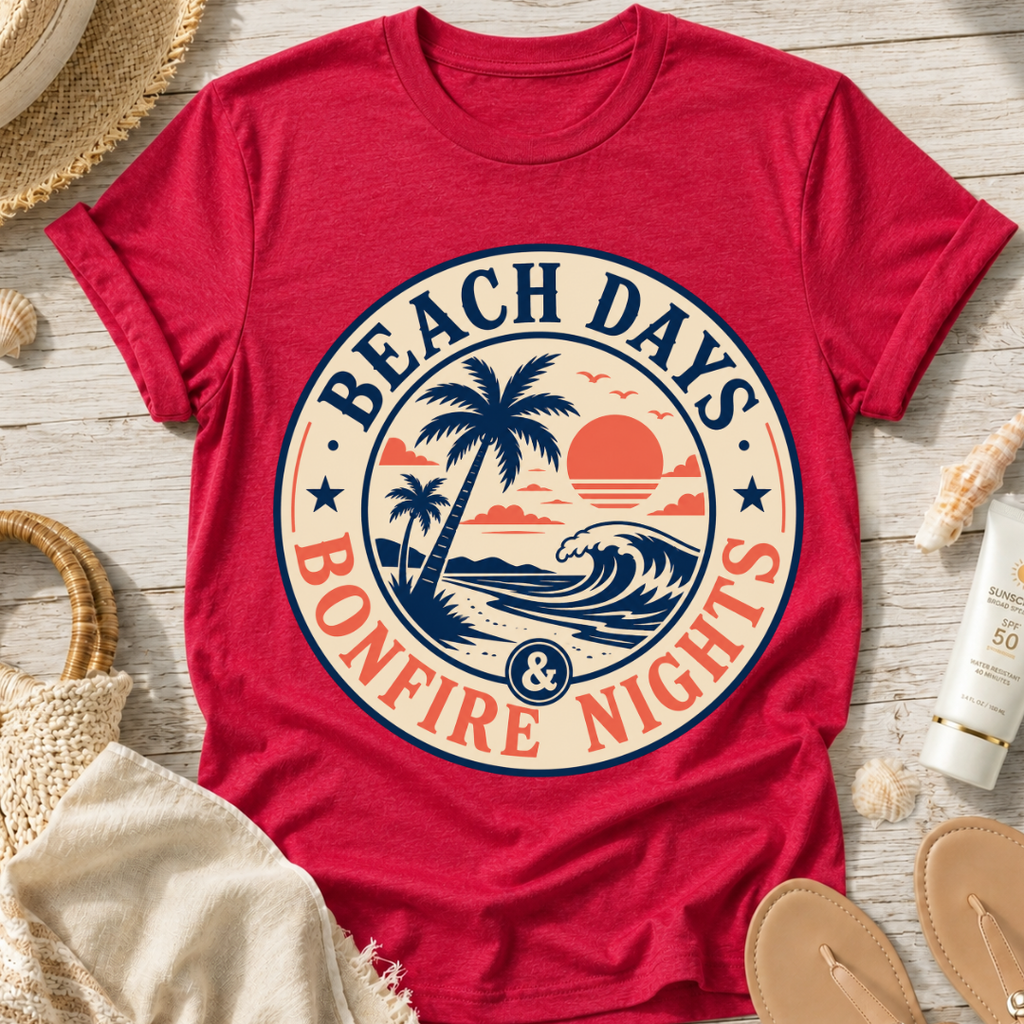 Beach Days & Bonfire Nights T-Shirt