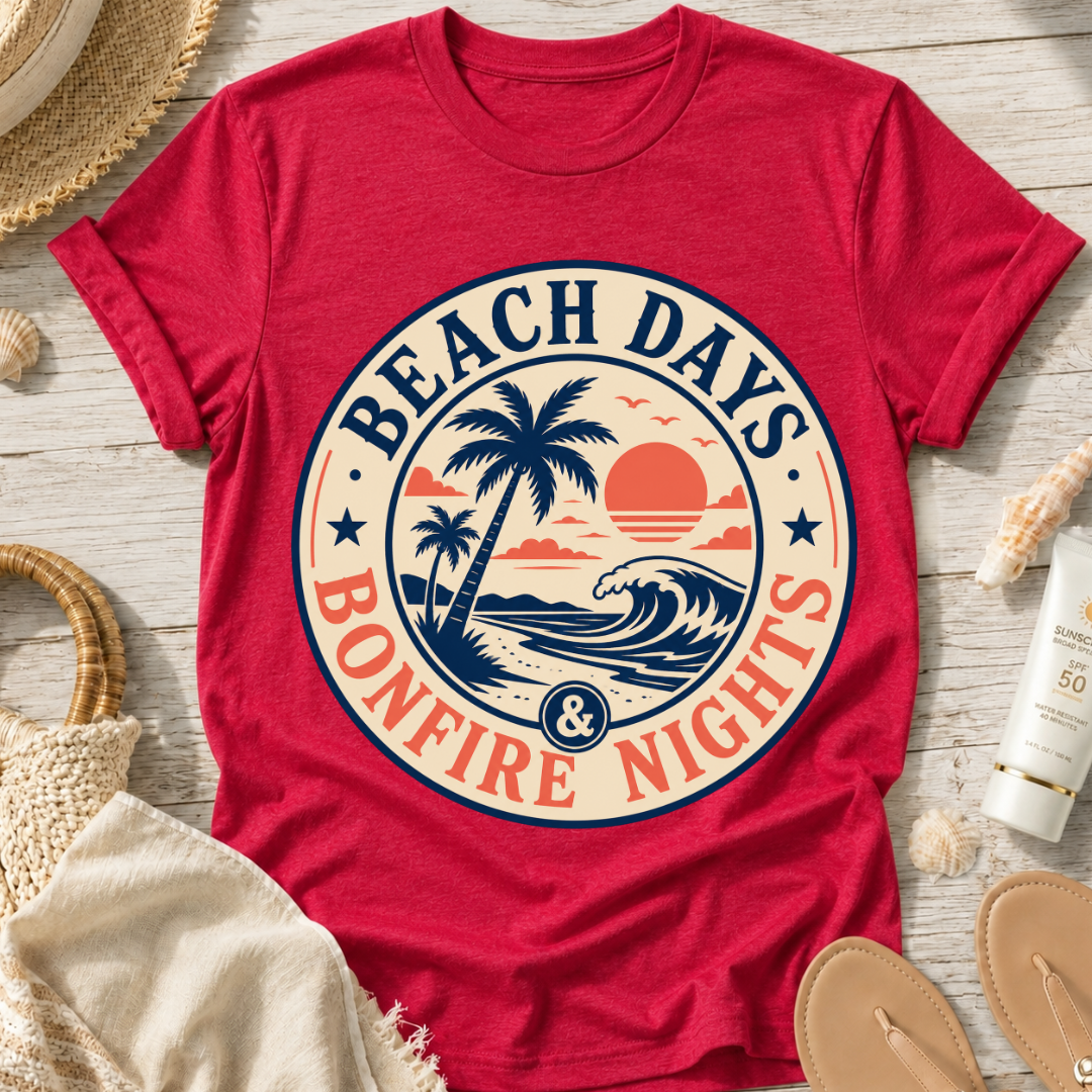 Beach Days & Bonfire Nights T-Shirt