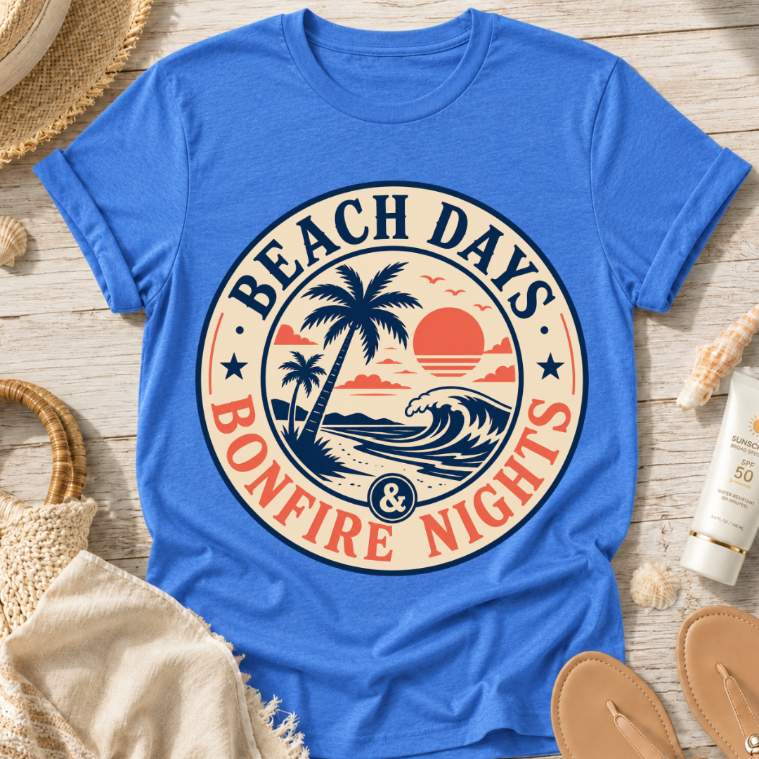 Beach Days & Bonfire Nights T-Shirt