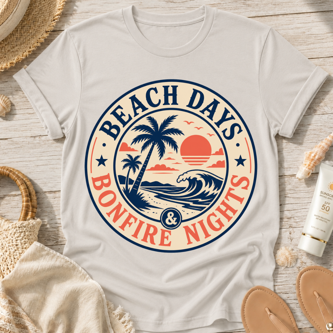 Beach Days & Bonfire Nights T-Shirt