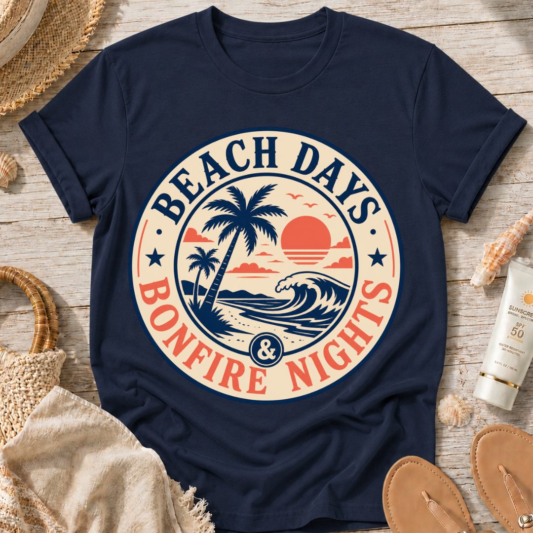 Beach Days & Bonfire Nights T-Shirt