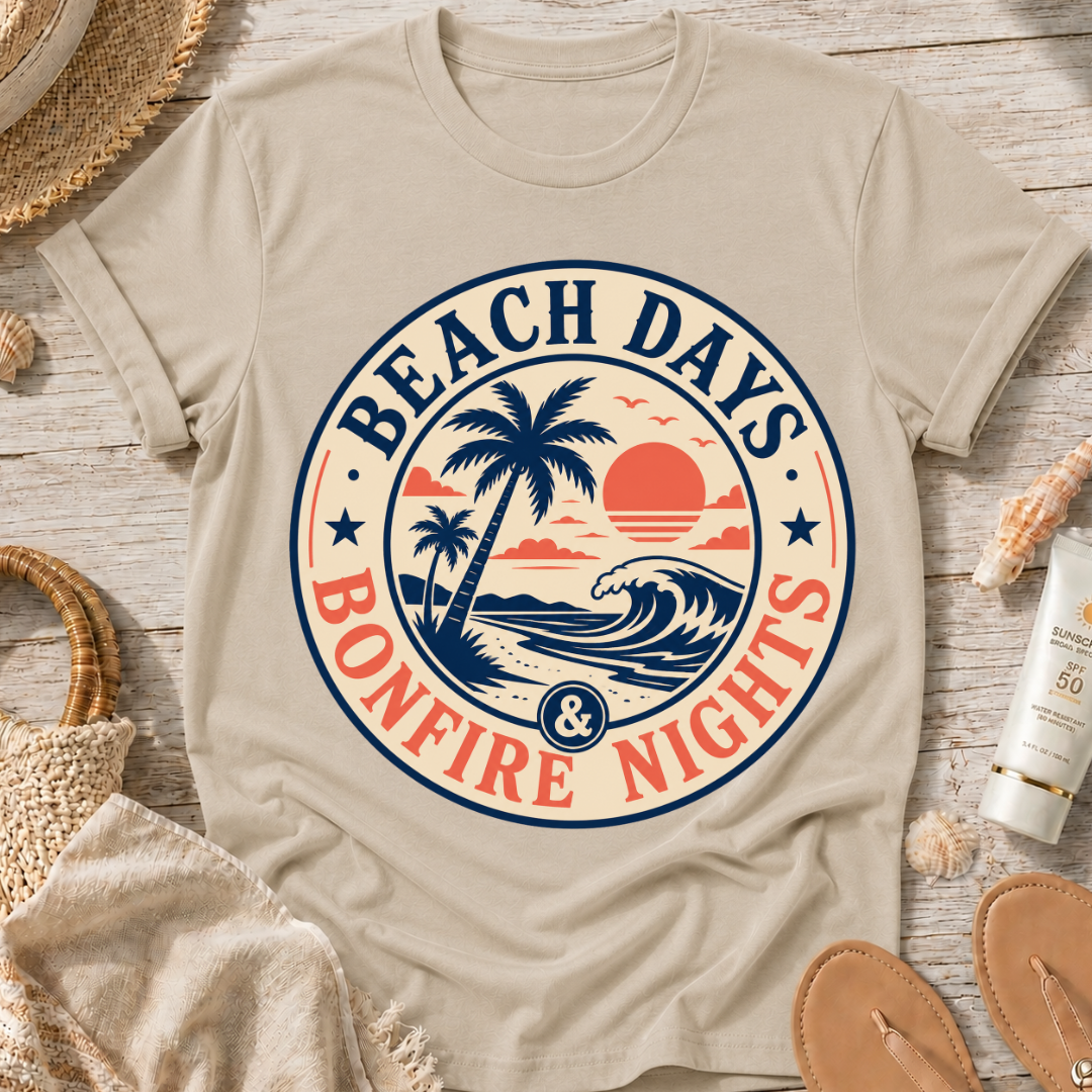 Beach Days & Bonfire Nights T-Shirt
