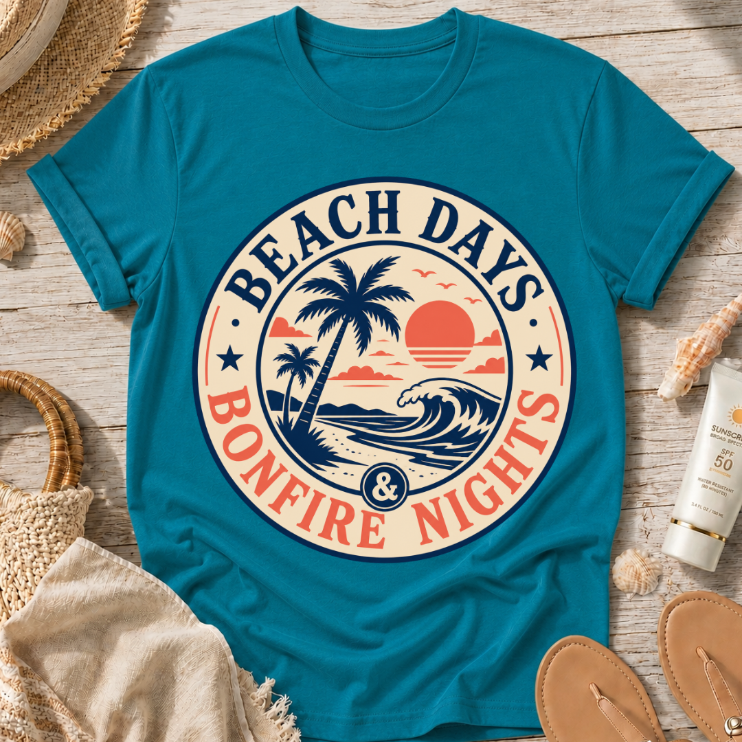 Beach Days & Bonfire Nights T-Shirt