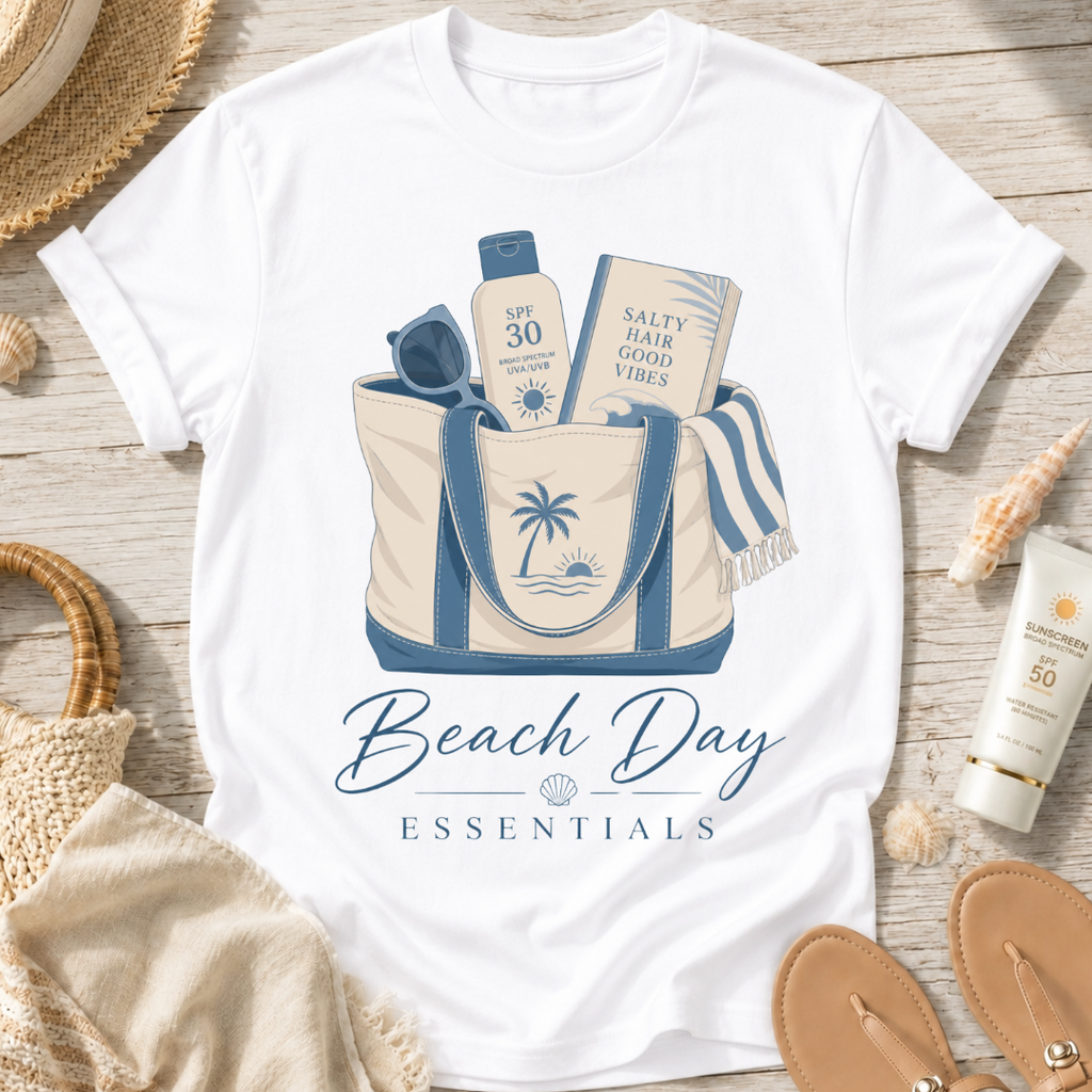 Beach Day Essentials T-Shirt
