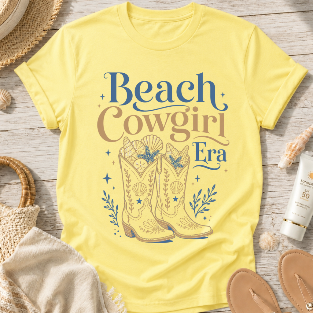 Beach Cowgirl Era T-Shirt