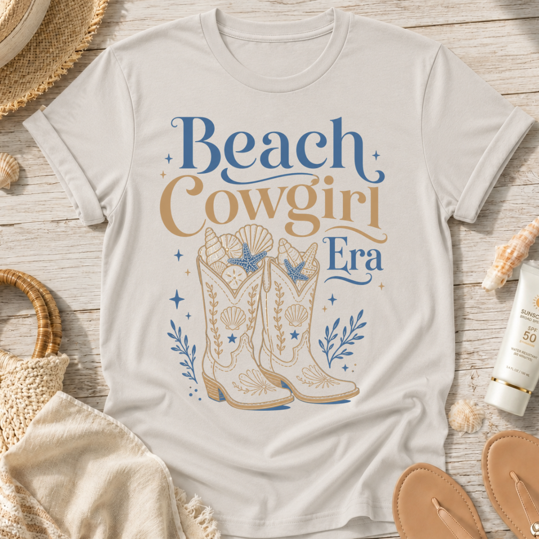 Beach Cowgirl Era T-Shirt