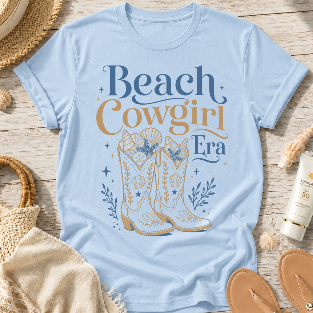 Beach Cowgirl Era T-Shirt