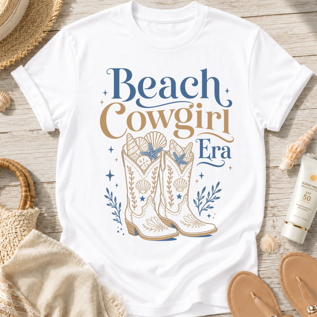 Beach Cowgirl Era T-Shirt