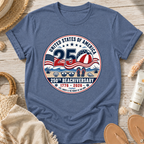 USA Beachiversary Patriotic T-Shirt