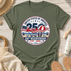 USA Beachiversary Patriotic T-Shirt
