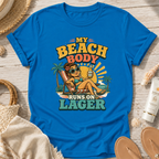 My Beach Body Runs on Lager T-Shirt