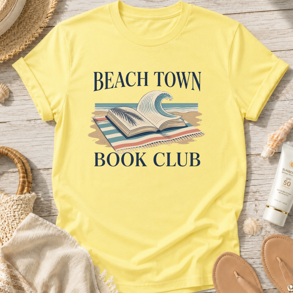 Beach Town Book Club T-Shirt