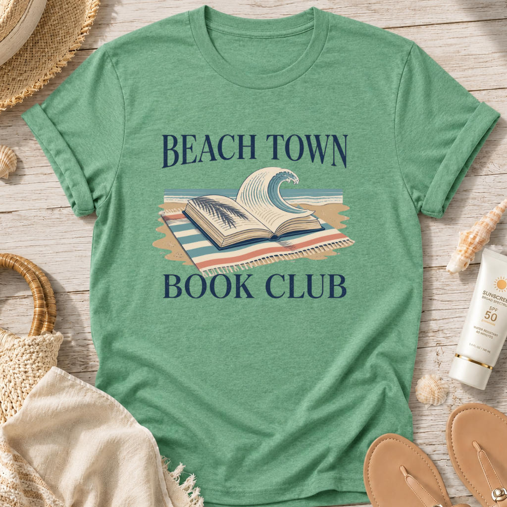 Beach Town Book Club T-Shirt
