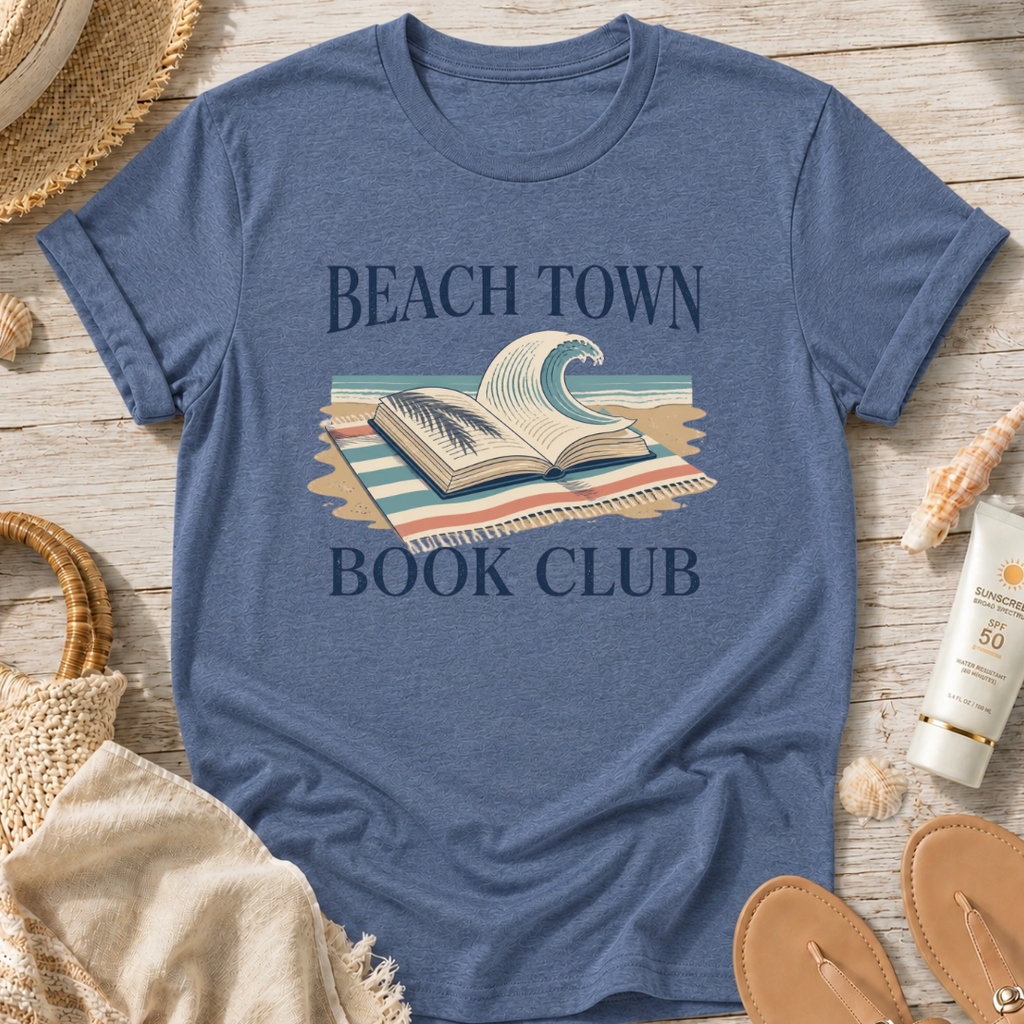 Beach Town Book Club T-Shirt