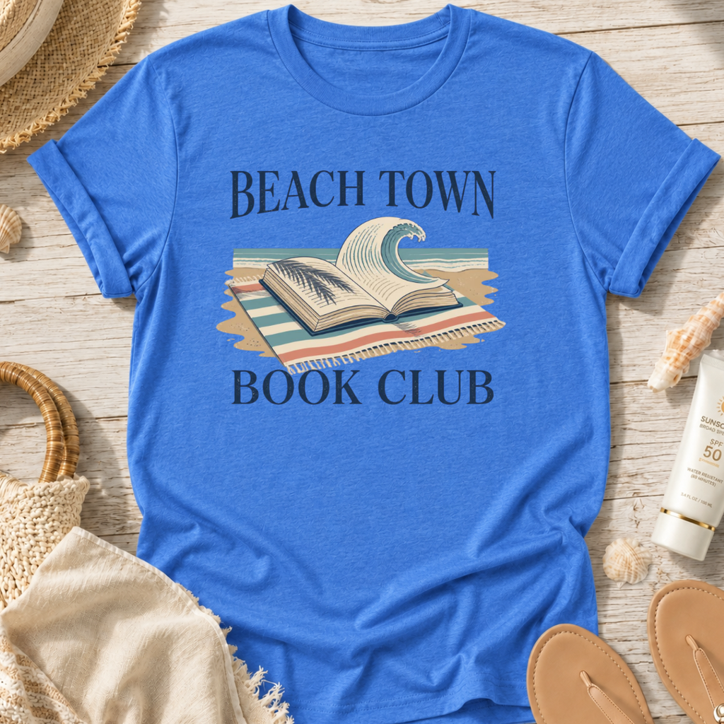 Beach Town Book Club T-Shirt