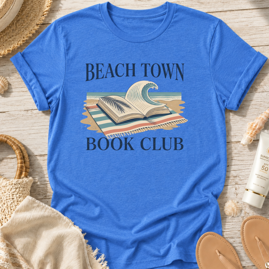 Beach Town Book Club T-Shirt
