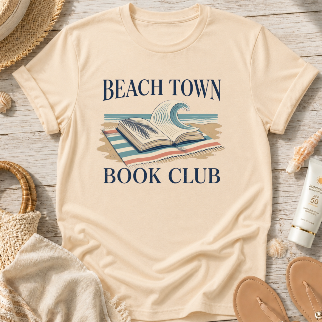 Beach Town Book Club T-Shirt