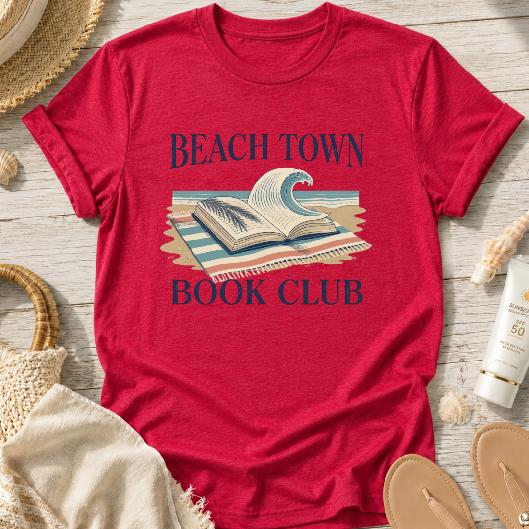 Beach Town Book Club T-Shirt