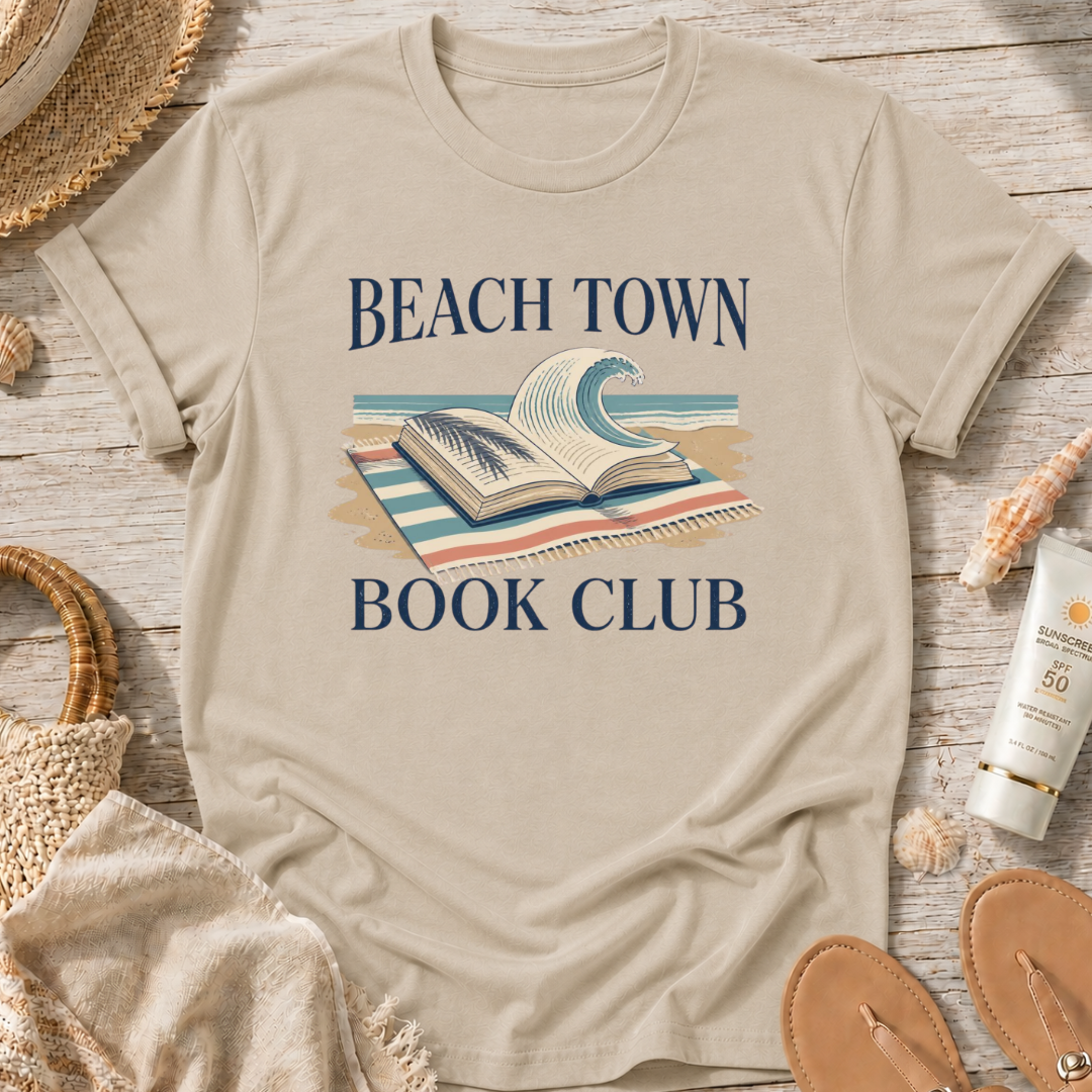 Beach Town Book Club T-Shirt