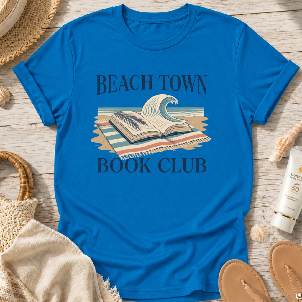 Beach Town Book Club T-Shirt