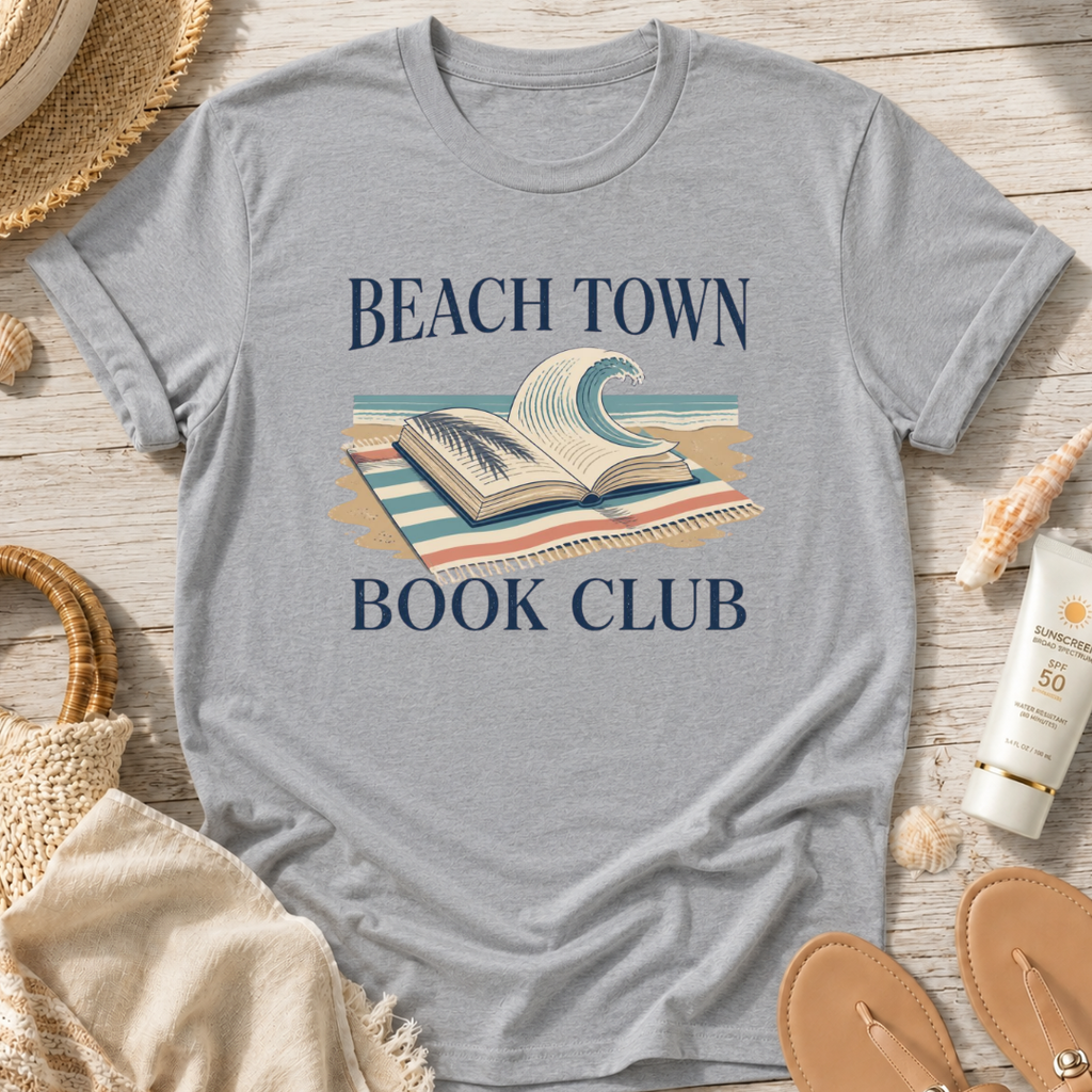 Beach Town Book Club T-Shirt