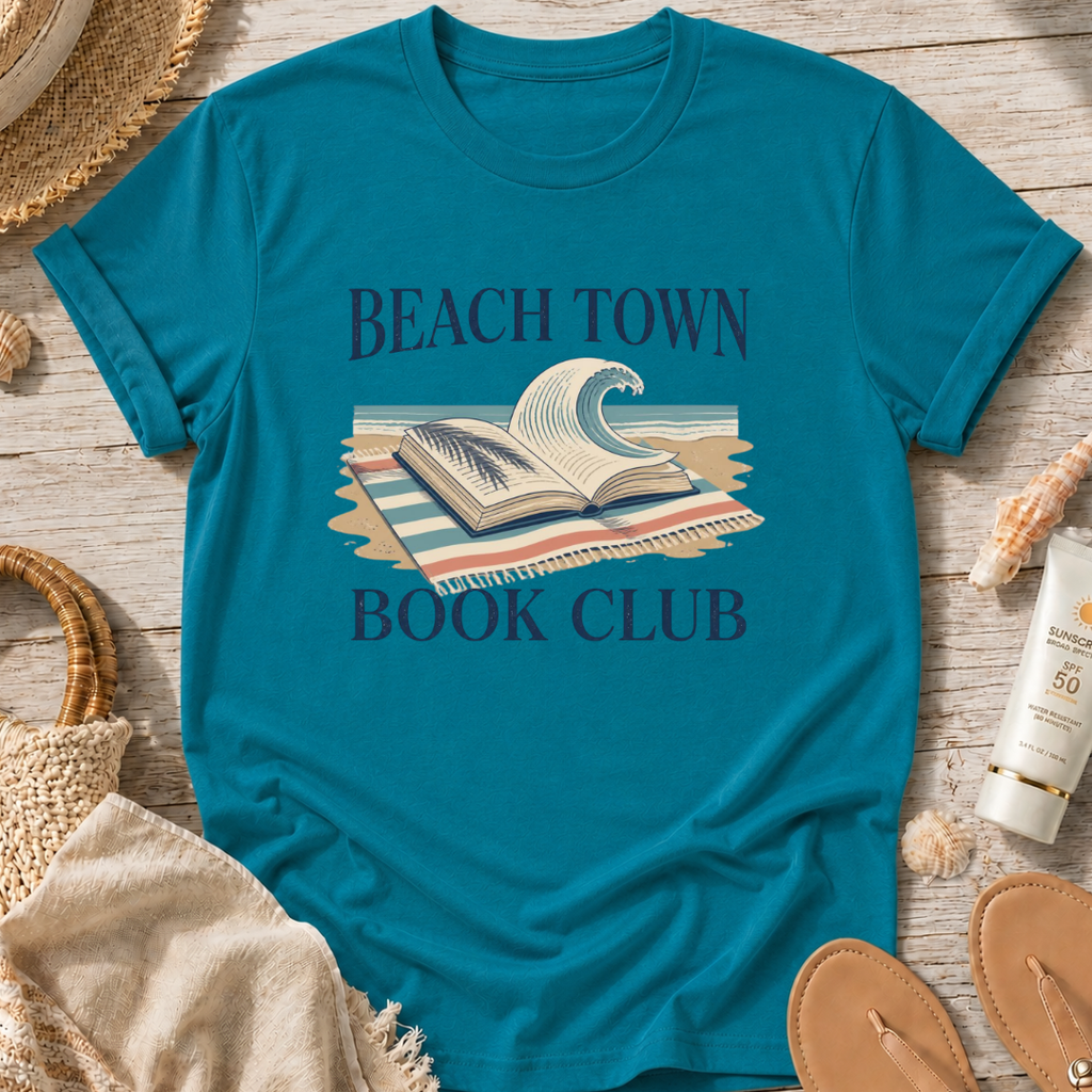 Beach Town Book Club T-Shirt