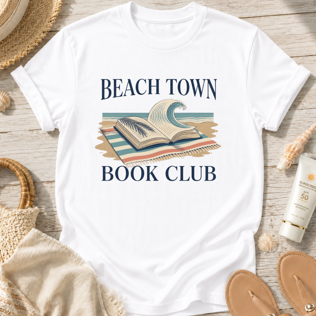 Beach Town Book Club T-Shirt