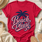 Beach Please Palm T-Shirt