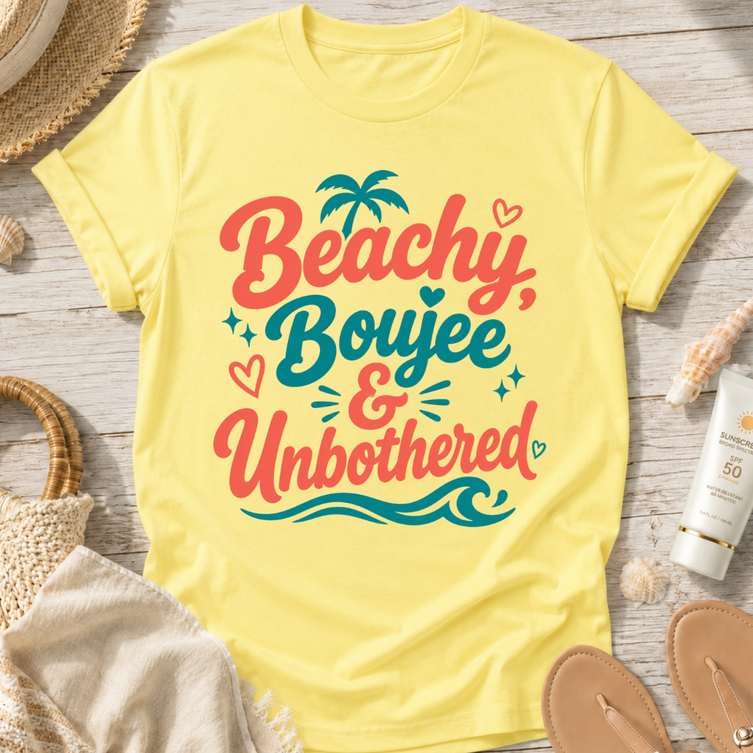Beachy, Boujee & Unbothered T-Shirt