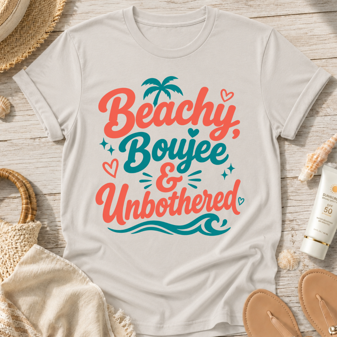 Beachy, Boujee & Unbothered T-Shirt