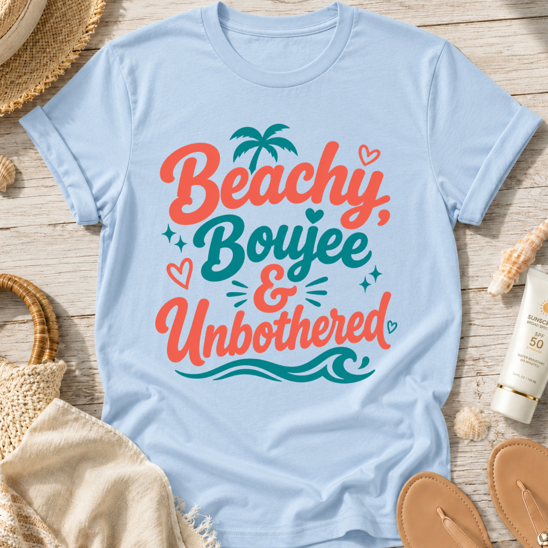 Beachy, Boujee & Unbothered T-Shirt