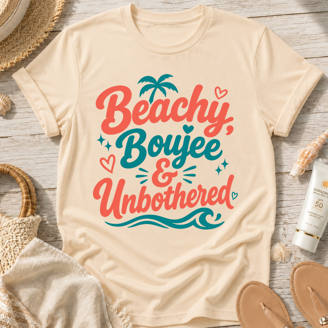 Beachy, Boujee & Unbothered T-Shirt