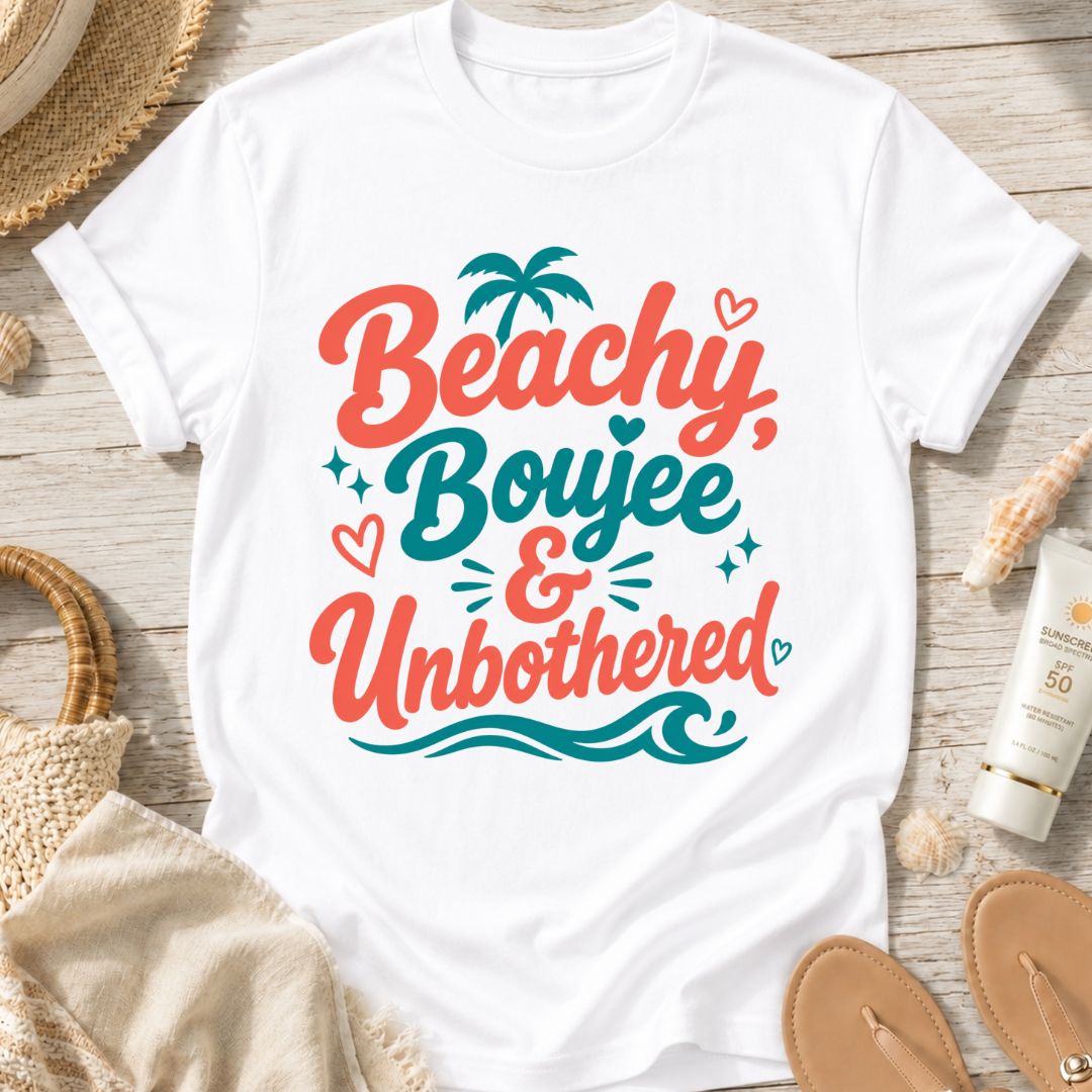 Beachy, Boujee & Unbothered T-Shirt