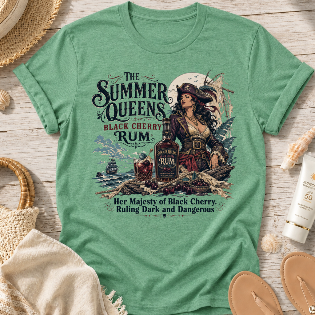 The Summer Queens Black Cherry Rum T-Shirt