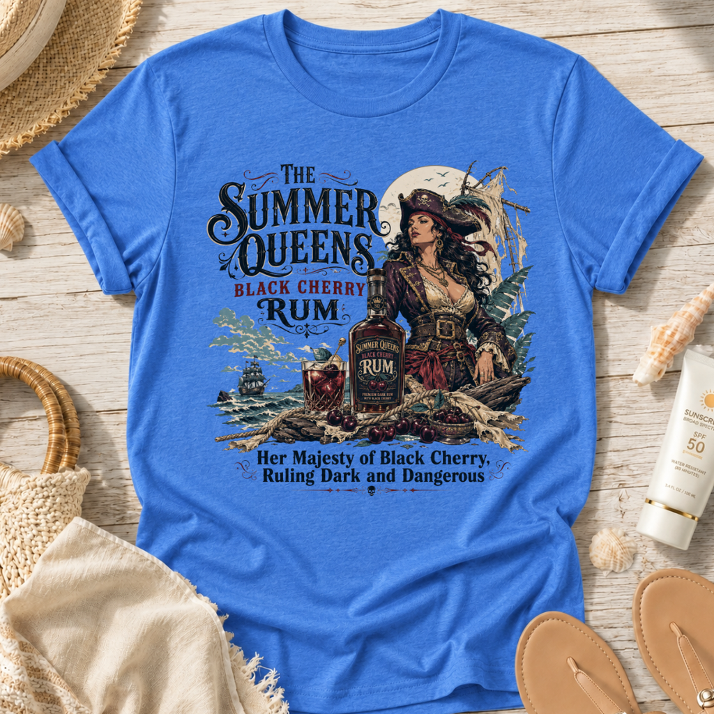 The Summer Queens Black Cherry Rum T-Shirt
