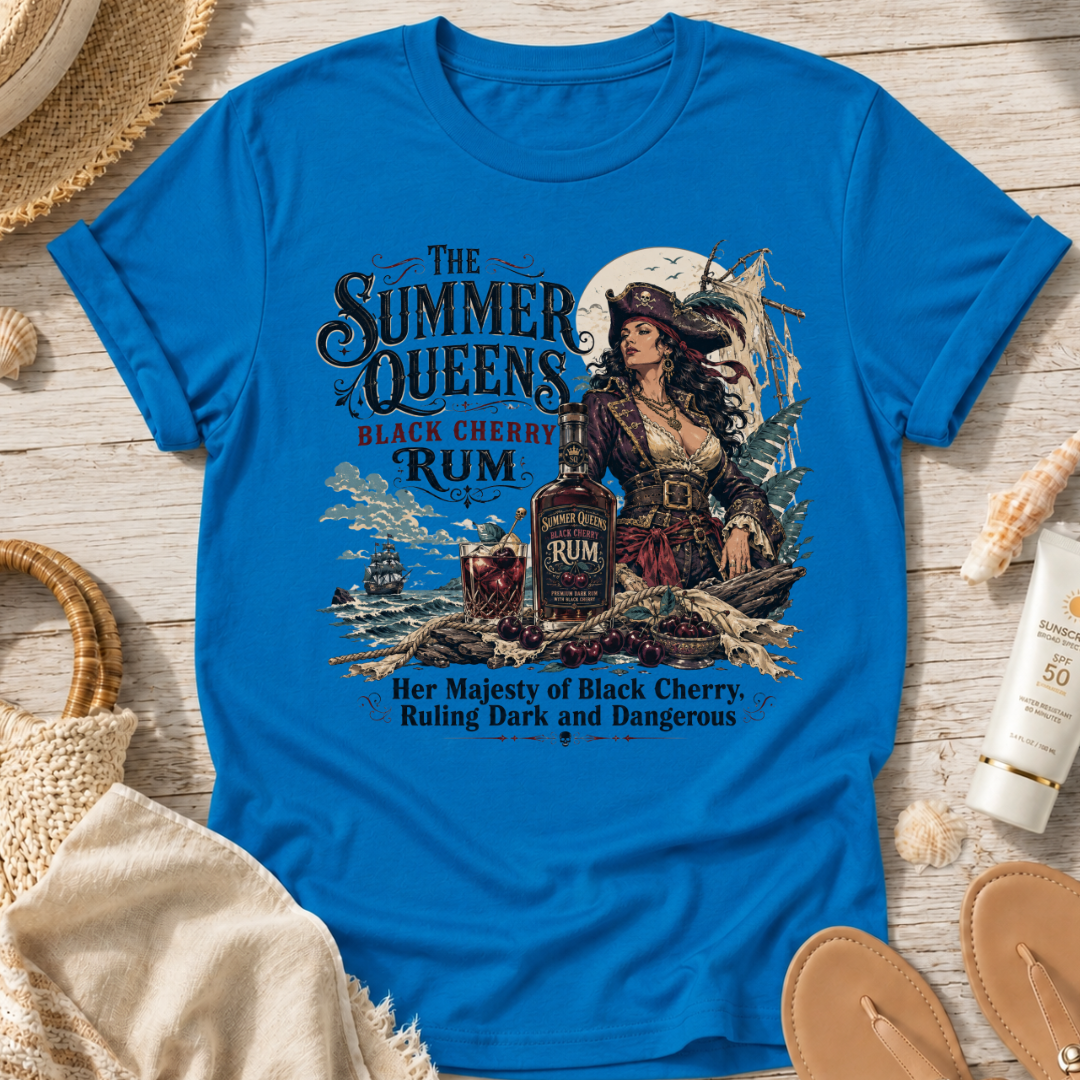 The Summer Queens Black Cherry Rum T-Shirt