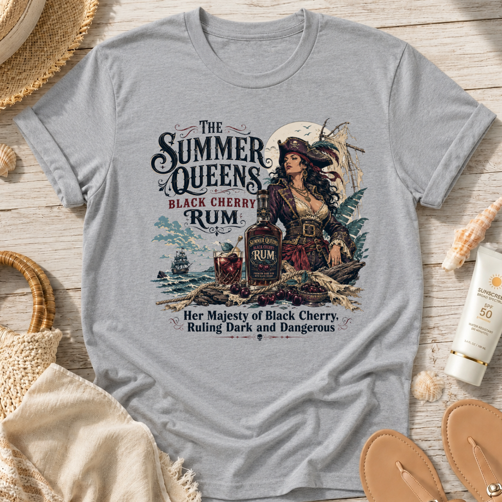 The Summer Queens Black Cherry Rum T-Shirt