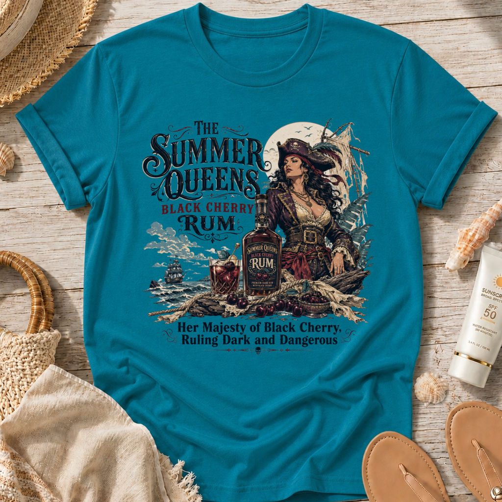 The Summer Queens Black Cherry Rum T-Shirt