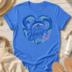 Blue Water Heart T-Shirt