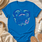 Blue Water Heart T-Shirt