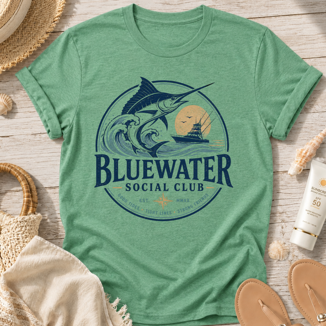 Bluewater Social Club Marlin T-Shirt