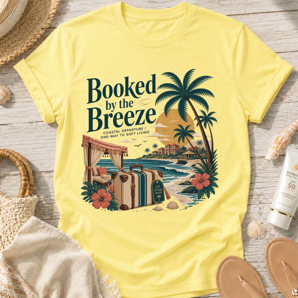 Booked by the Breeze T-Shirt
