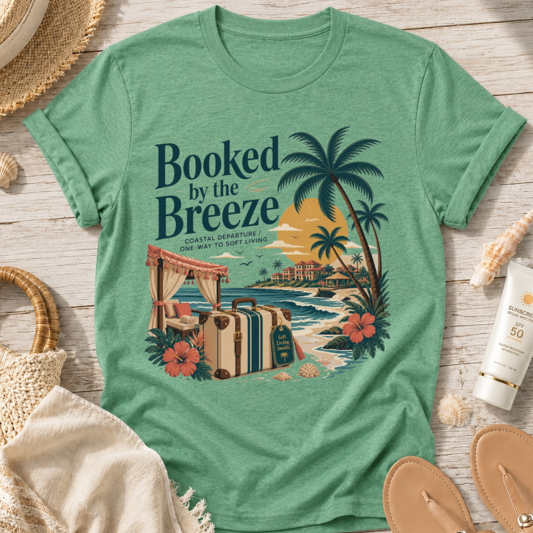 Booked by the Breeze T-Shirt