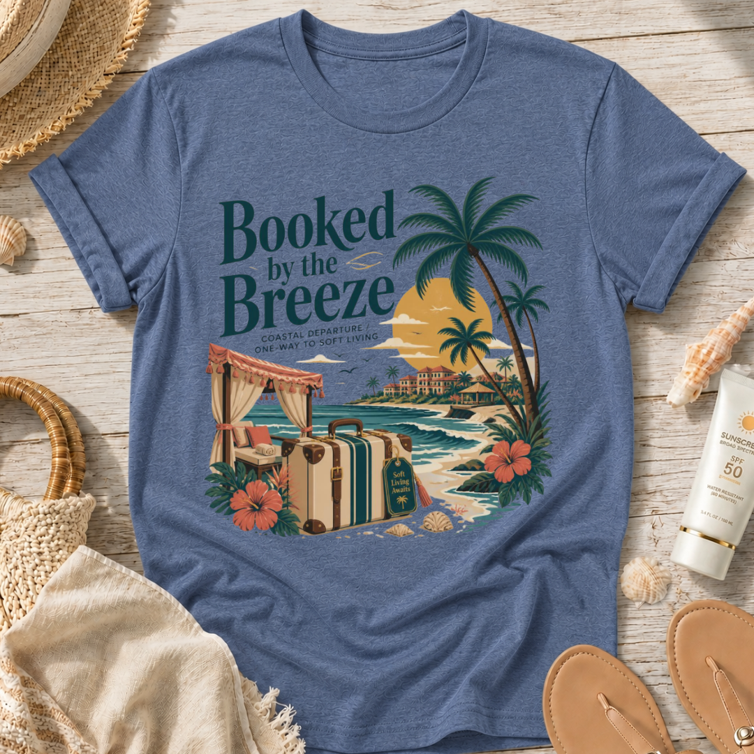 Booked by the Breeze T-Shirt